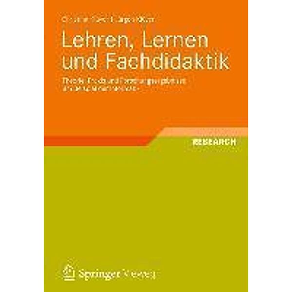 Lehren, Lernen und Fachdidaktik, Christina Klüver, Jürgen Klüver