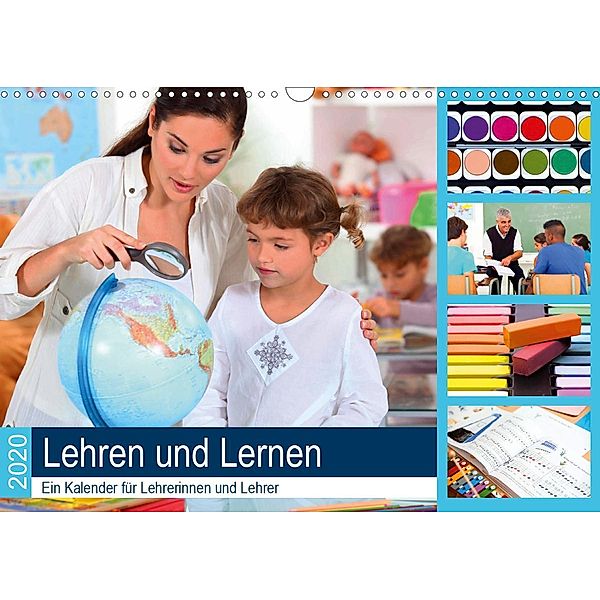 Lehren und Lernen. Ein Kalender für Lehrerinnen und Lehrer (Wandkalender 2020 DIN A3 quer), Steffani Lehmann