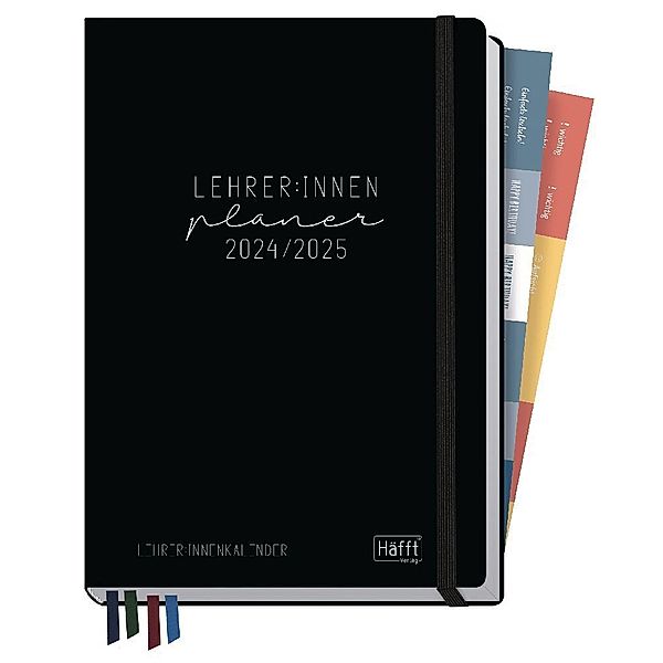 Lehrer-Planer A5+ 24/25 - Black Edition