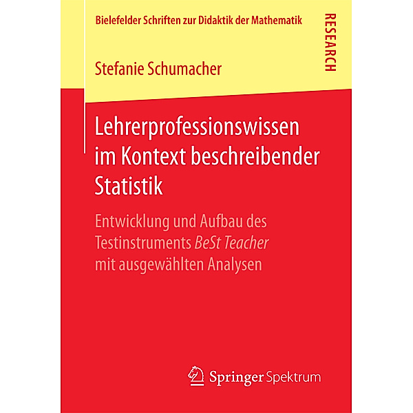 Lehrerprofessionswissen im Kontext beschreibender Statistik, Stefanie Schumacher