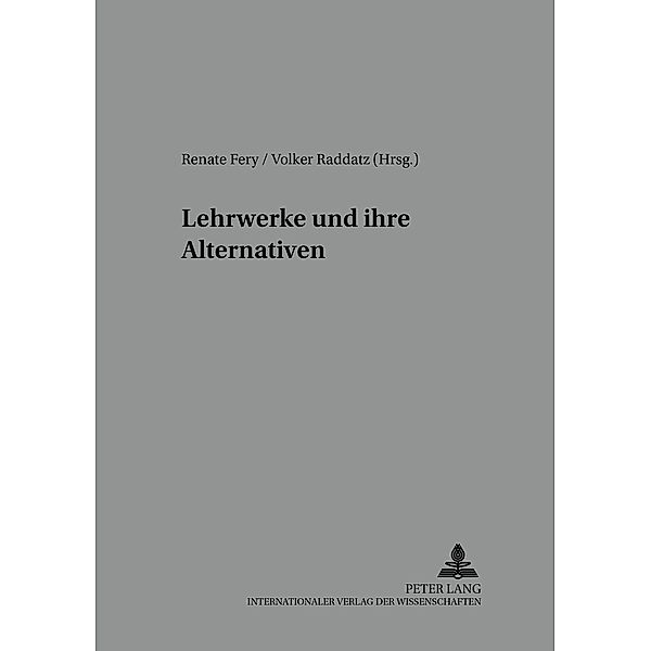 Lehrwerke und ihre Alternativen