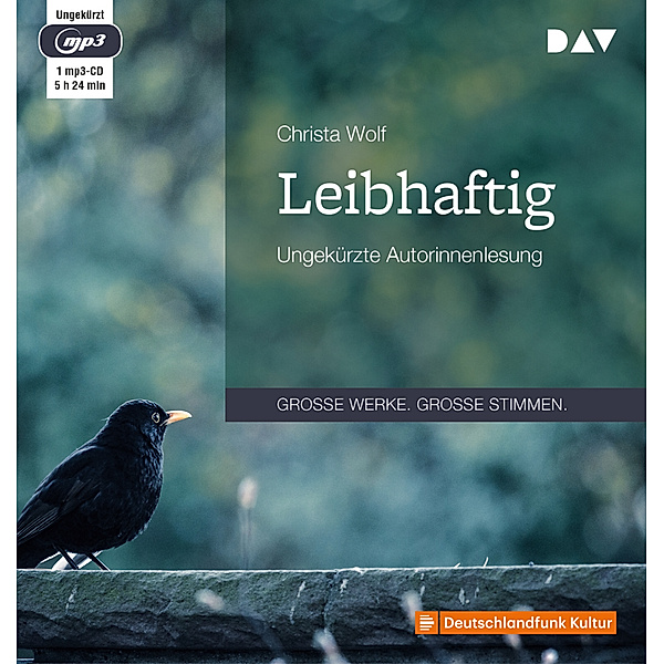 Leibhaftig,1 Audio-CD, 1 MP3, Christa Wolf