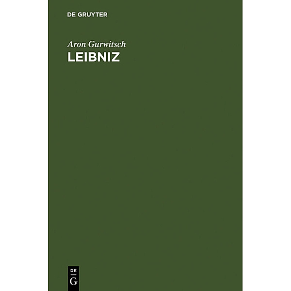 Leibniz, Aron Gurwitsch