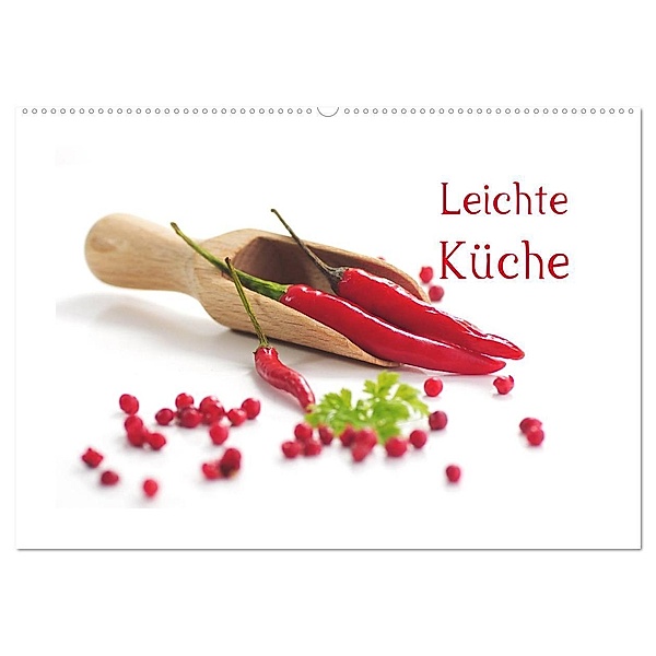 Leichte Küche / AT-Version (Wandkalender 2024 DIN A2 quer), CALVENDO Monatskalender, Tanja Riedel