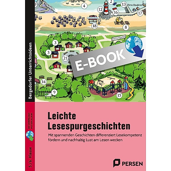 Leichte Lesespurgeschichten 5./6. Klasse - Deutsch, Timo Daubner