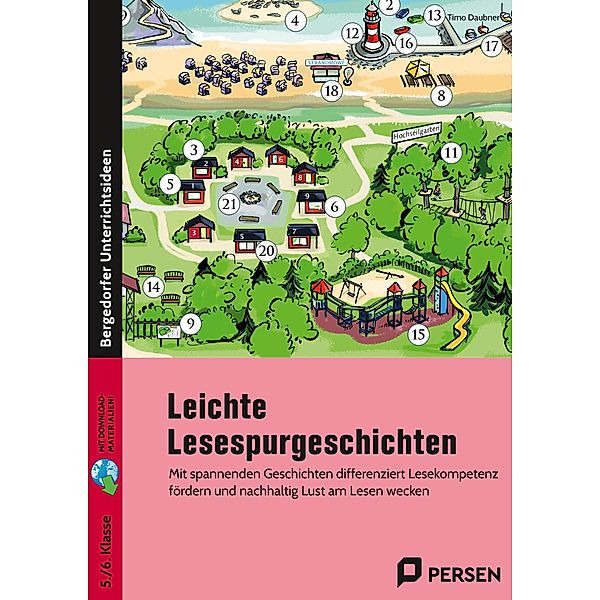 Leichte Lesespurgeschichten 5./6. Klasse - Deutsch, Timo Daubner