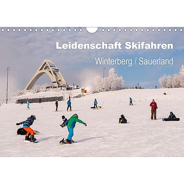 Leidenschaft Skifahren Winterberg / Sauerland (Wandkalender 2020 DIN A4 quer), Dora Pi