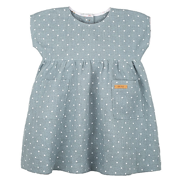 PURE PURE BY BAUER Leinen-Kleid HAPPY DOT in mint