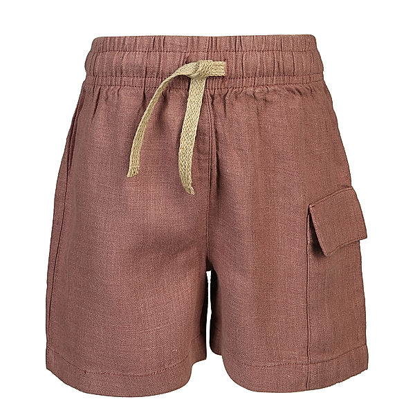 PLAY UP Leinen-Shorts FLAX in caruma