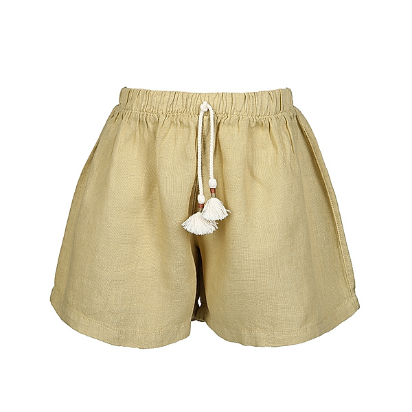 PLAY UP Leinen-Shorts PURE in moringa
