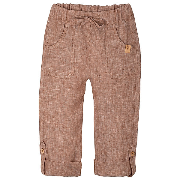 PURE PURE by Bauer Leinenhose CASUAL in karamell