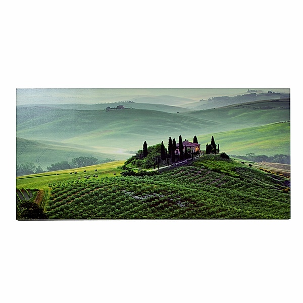 Leinwand-Bild Tuscany Twilight,  120 x 60 cm