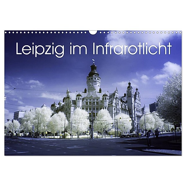 Leipzig im Infrarotlicht (Wandkalender 2024 DIN A3 quer), CALVENDO Monatskalender, Jeroen Everaars