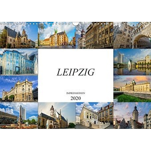 Leipzig Impressionen (Wandkalender 2020 DIN A3 quer), Dirk Meutzner