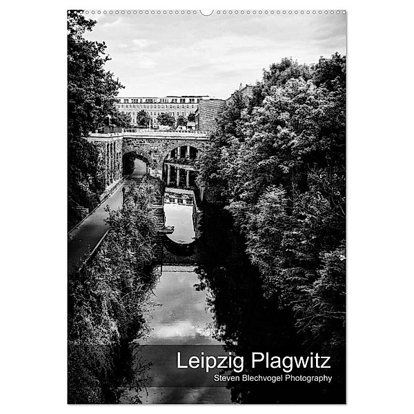 Leipzig Plagwitz (Wandkalender 2024 DIN A2 hoch), CALVENDO Monatskalender, Steven Blechvogel