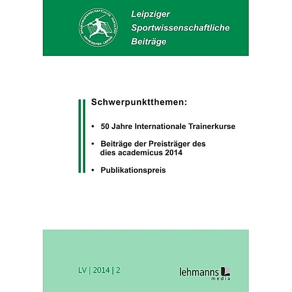 Leipziger Sportwissenschaftliche Beiträge