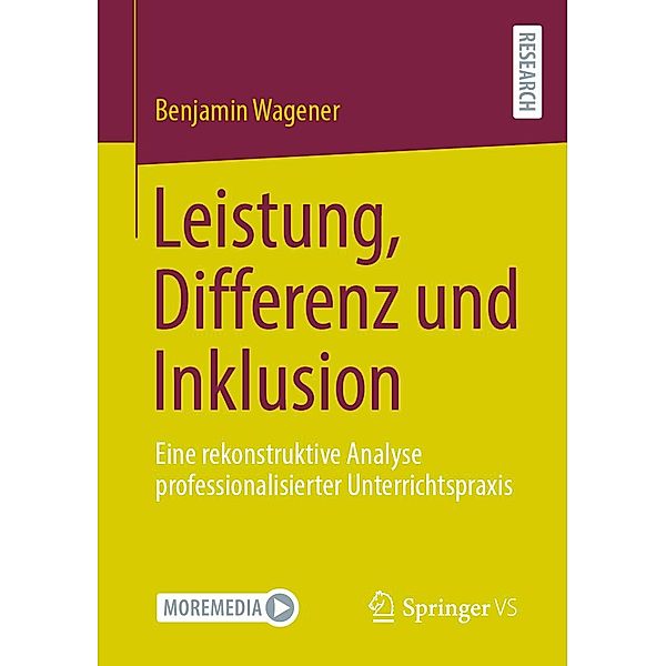 Leistung, Differenz und Inklusion, Benjamin Wagener