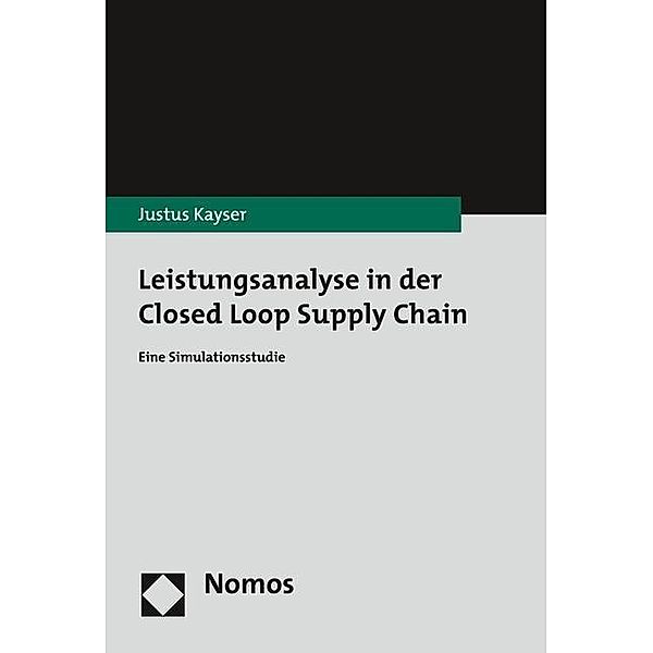 Leistungsanalyse in der Closed Loop Supply Chain, Justus Kayser
