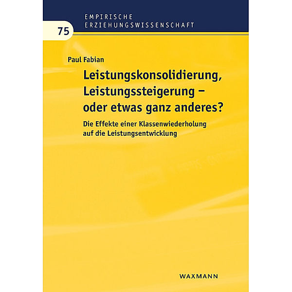 Leistungskonsolidierung, Leistungssteigerung - oder etwas ganz anderes?, Paul Fabian