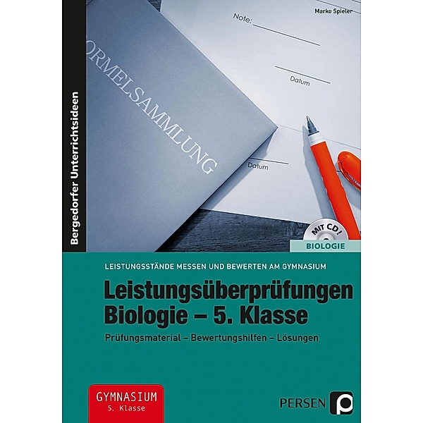 Leistungsüberprüfungen Biologie - 5. Klasse, m. 1 CD-ROM, Marko Spieler