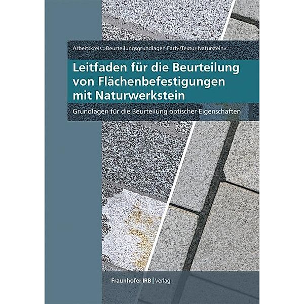 Leitfaden für die Beurteilung von Flächenbefestigungen mit Naturwerkstein