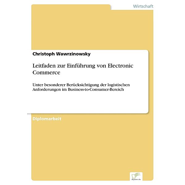 Leitfaden zur Einführung von Electronic Commerce, Christoph Wawrzinowsky