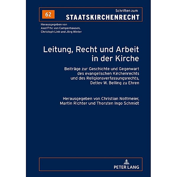 Leitung, Recht und Arbeit in der Kirche