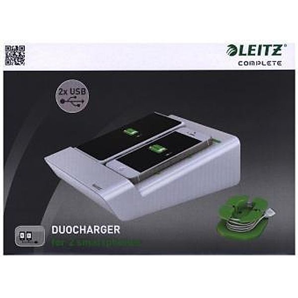 Leitz Complete Duo-Ladestation weiß