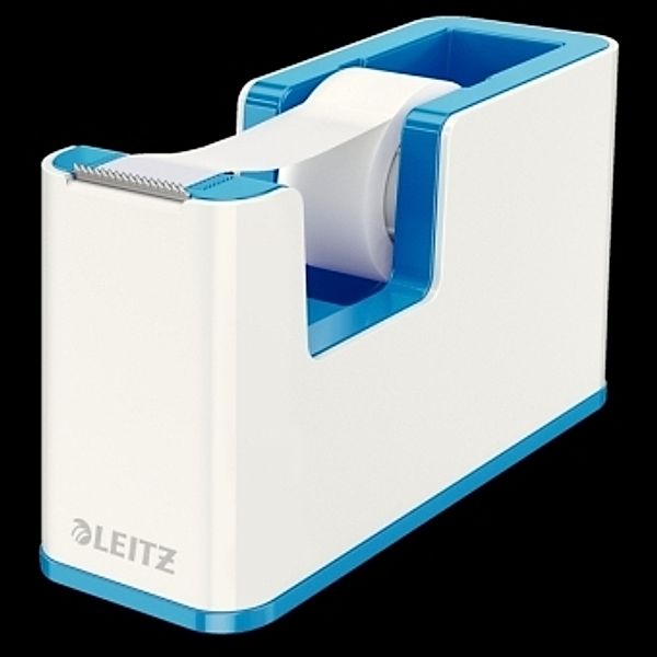 Leitz WOW Klebeband-Abroller, weiss-blau