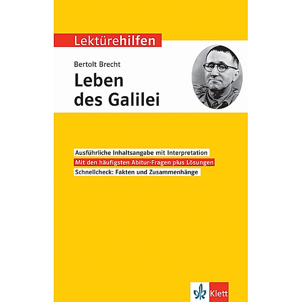 Lektürehilfen Bertolt Brecht 'Das Leben des Galilei'