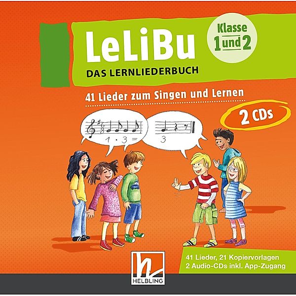 LeLiBu - Das Lernliederbuch 1. Audio-Aufnahmen und Kopiervorlagen, Meike Drescher, Heiderose Lohrer