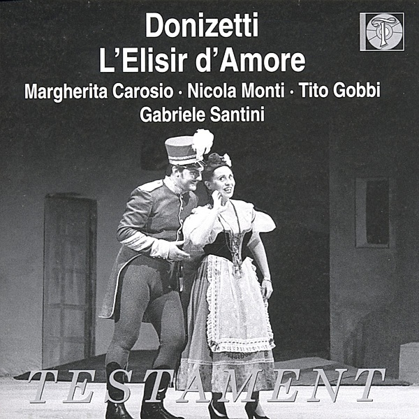 L'Elisir D'Amore-Der Liebest, Carosion, Gobbi, Santini