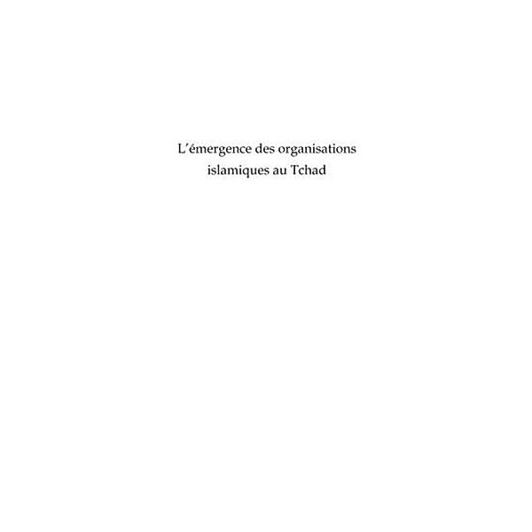 L'emergence des organisations islamiques au Tchad / Hors-collection, Gondeu Ladiba