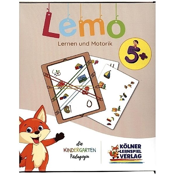 Lemo Starterset ab 5 Jahren mit 3 Kartensätzen, Kölner Lernspielverlag