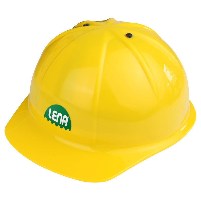 LENA® Baustellenhelm Happy Sand Helm, gelb