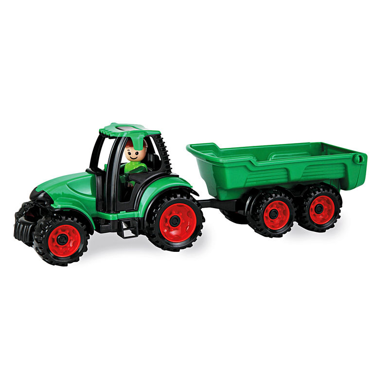 LENA® Traktor Truckies mit Anhänger, grün