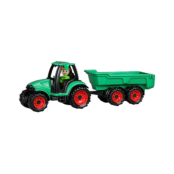 LENA® LENA® Traktor Truckies mit Anhänger, grün