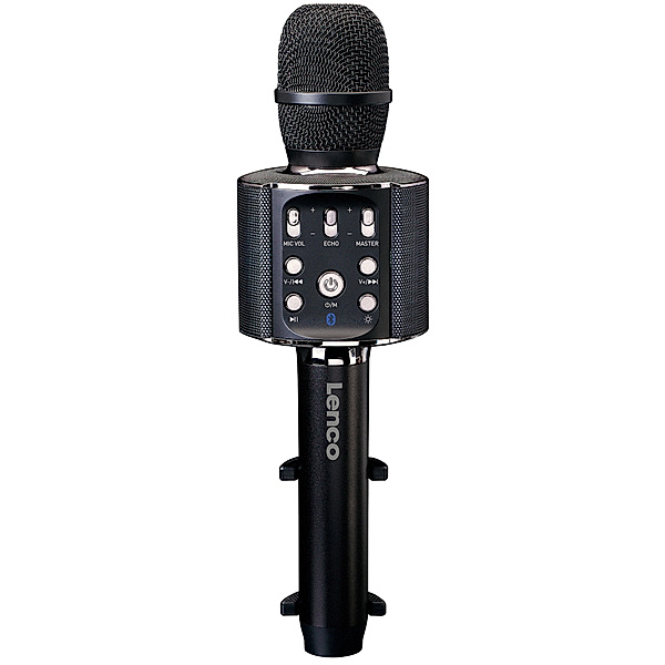 Lenco Lenco Karaoke Mikrofon mit Bluetooth® BMC-090BK (Farbe: schwarz)