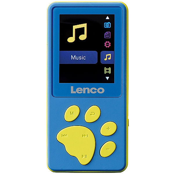 Lenco Lenco MP3-/MP4-Player mit 8GB Xemio-560BU (Farbe: blau)