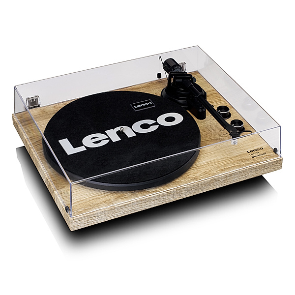 Lenco Plattenspieler Riemenantrieb, Bluetooth® LBT-188PI (Farbe: hellbraun)