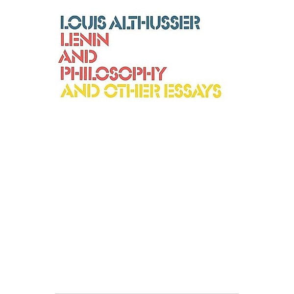 Lenin and Philosophy, Louis Althusser