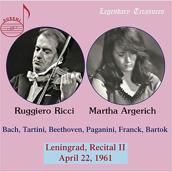 Leningrad,Recital Ii,1961-, Martha Argerich & Ricci Ruggiero