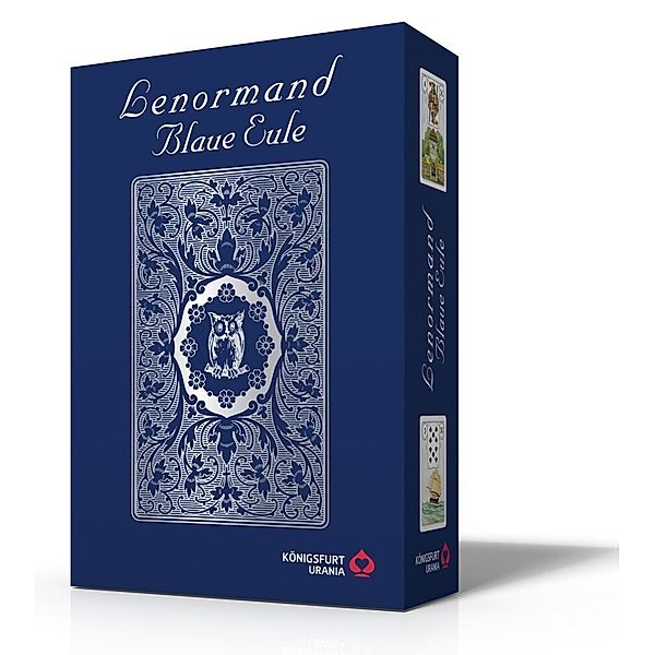 Lenormand Blaue Eule, Lenormandkarten + Anleitung, Harald Jösten