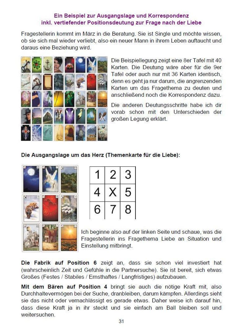 Lenormand grosse Tafel Buch versandkostenfrei bei Weltbild.ch bestellen