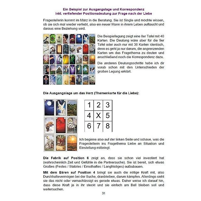 Lenormand grosse Tafel Buch versandkostenfrei bei Weltbild.ch bestellen