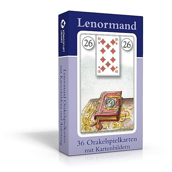 Lenormand Orakelkarten, Wahrsagekarten, Königsfurt