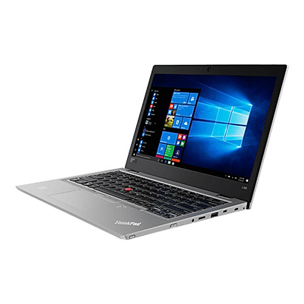 LENOVO ThinkPad L380 i5-8250U 33,8cm 13,3Zoll FHD 1x8GB DDR4 256GB PCIe-SSD W10P64 IntelUHD 620 FPR Cam -silver- Topseller