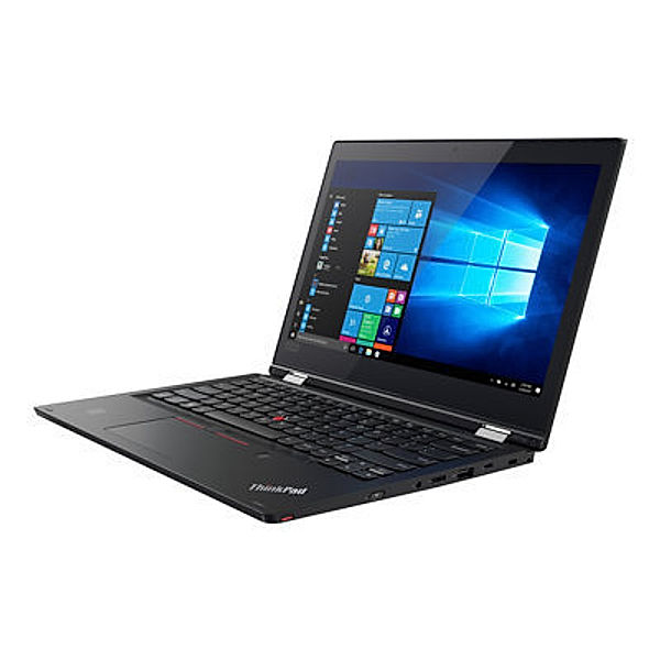 LENOVO ThinkPad L380 Yoga i7-8550U 33,8cm 13,3Zoll Glossy FHD Multitouch 1x8GB 256GB PCIe-SSD W10P64 IntelUHD 620 FPR Cam -black-