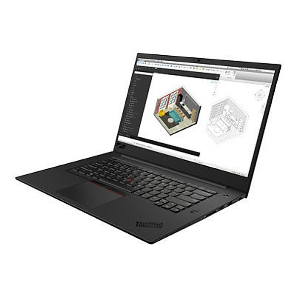 LENOVO ThinkPad P1 i7-8850H 39,6cm 15,6Zoll FHD 1x16GB 512GB PCIe-SSD W10P64 NVIDIA Quadro P1000/4GB FPR Cam - LTE nicht aufrüstbar