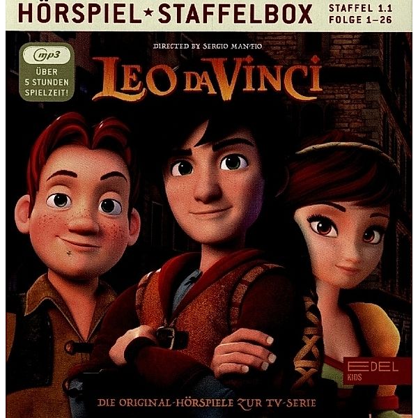 Leo da Vinci.Staffel.1.1,1 Audio-CD-MP3, Leo Da Vinci